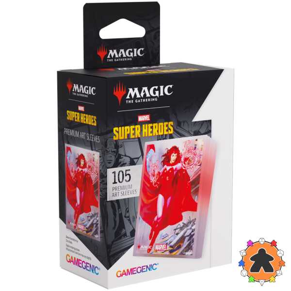 Gamegenic - MTG Marvel Super Heroes - Premium Art Sleeves - The Scarlet Witch