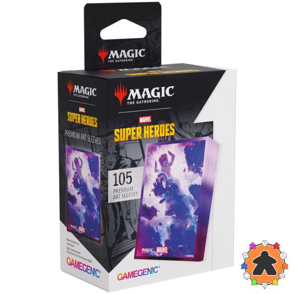 Gamegenic - MTG Marvel Super Heroes - Premium Art Sleeves - Galactus Token
