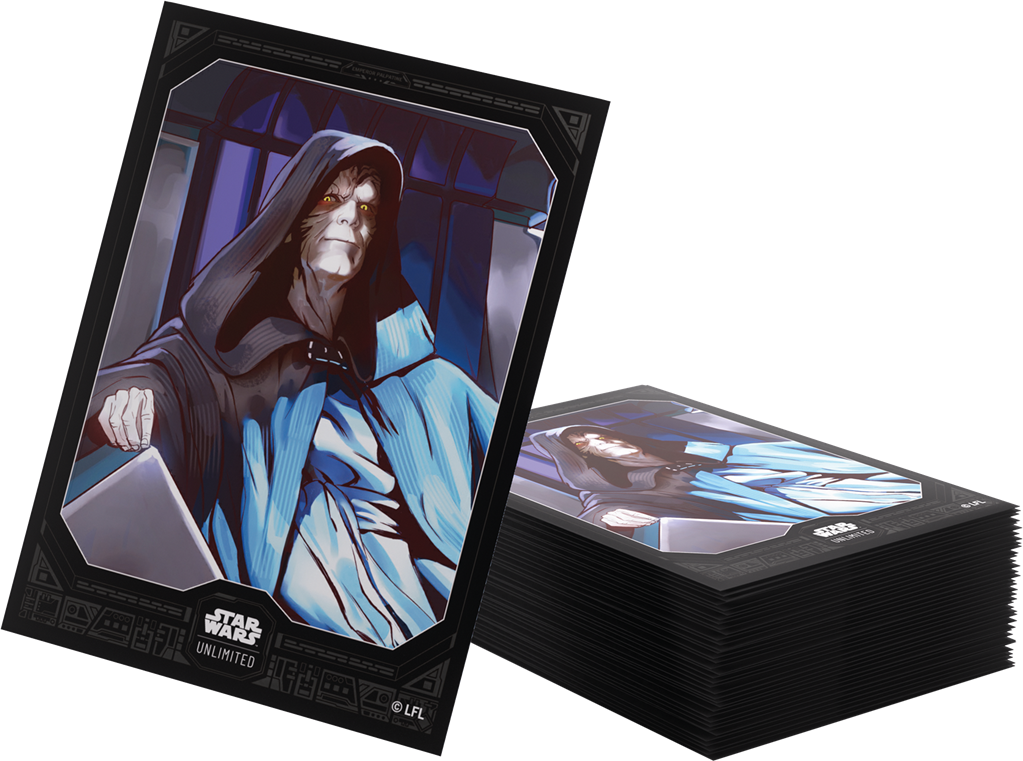 Star Wars: Unlimited – Premium Art Sleeves Emperor Palpatine