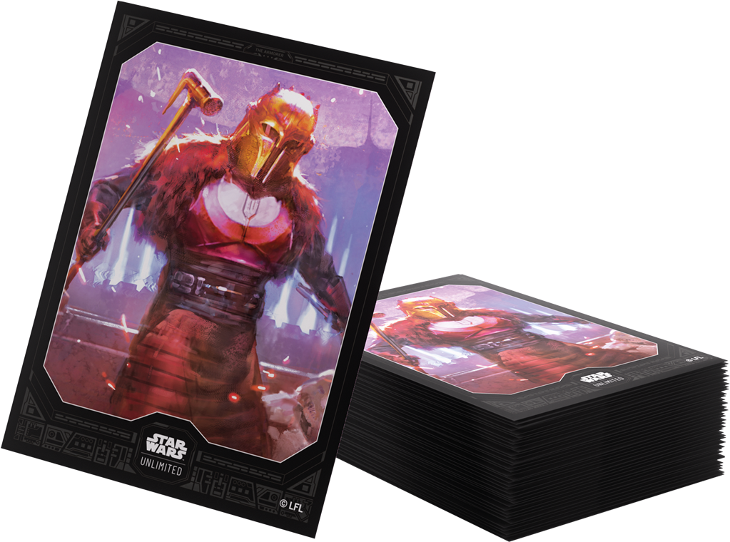 Star Wars: Unlimited – Premium Art Sleeves The Armorer