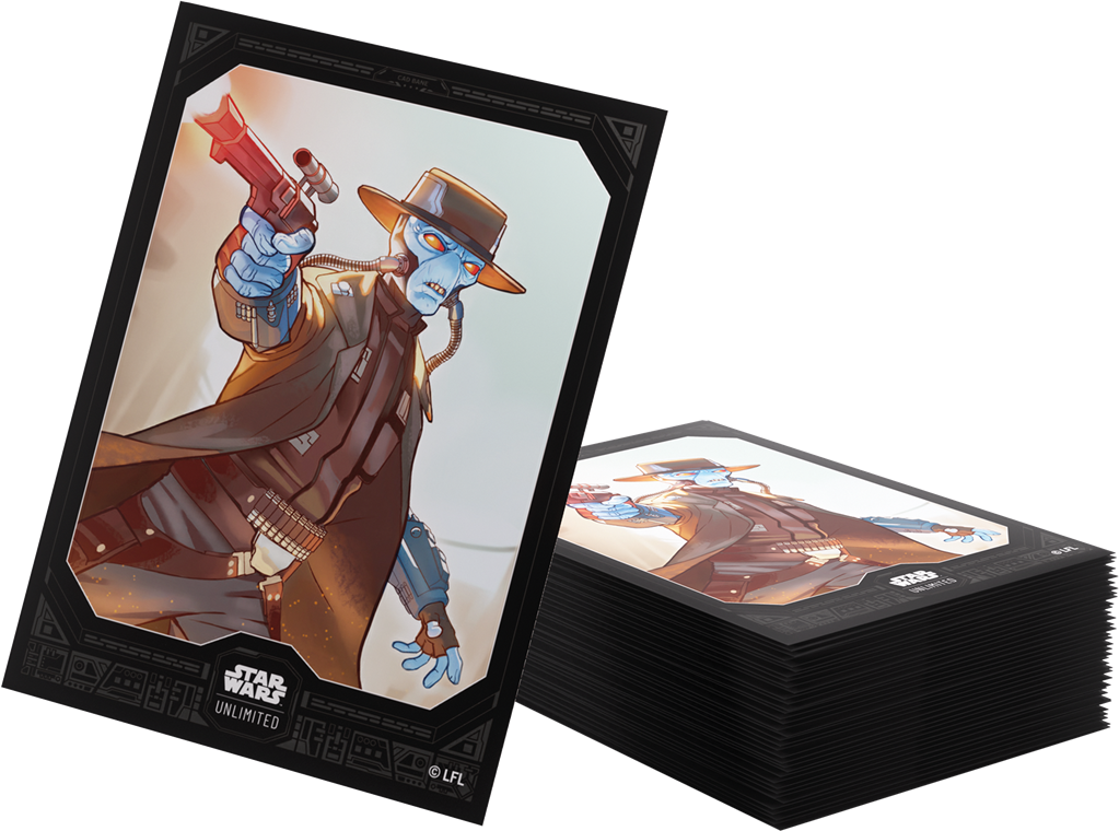 Star Wars: Unlimited – Premium Art Sleeves Cad Bane