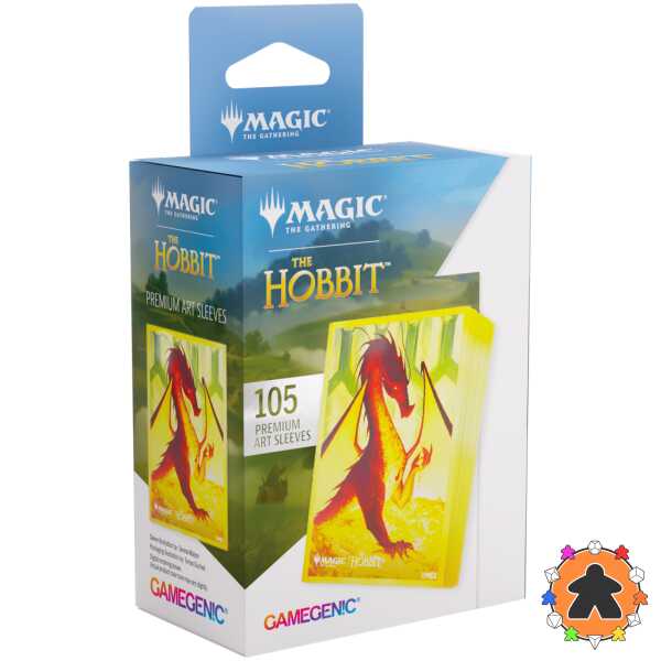 Gamegenic - MTG The Hobbit - Premium Art Sleeves - Smaug the Golden