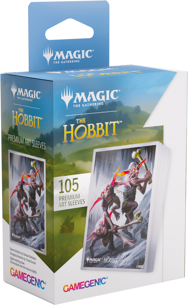 Gamegenic - MTG The Hobbit - Premium Art Sleeves - Goblin Army Token