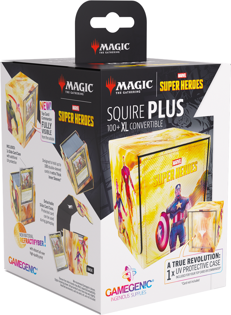 Gamegenic - MTG Marvel Super Heroes - Squire PLUS 100+ XL - Portal