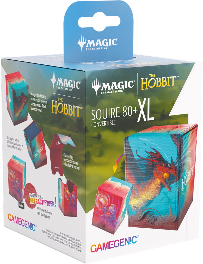 Gamegenic - MTG The Hobbit - Squire 80+ XL - The Arkenstone / Smaug, Worm of Dread