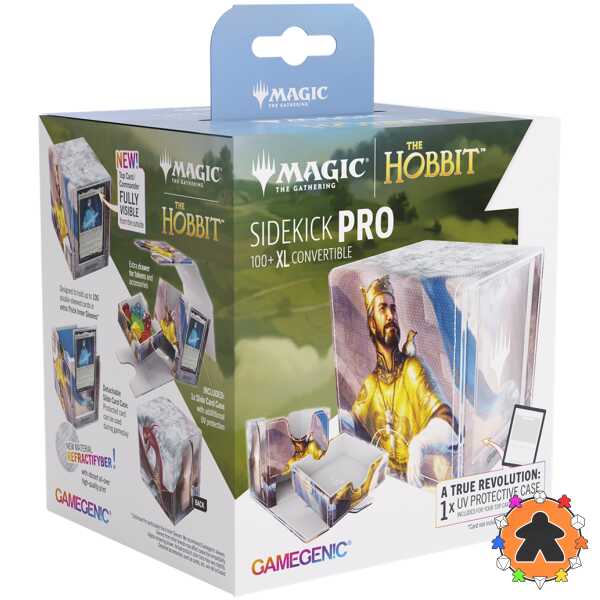 Gamegenic - MTG The Hobbit - Sidekick PRO 100+ XL - Bard, King of Dale / Smaug, Wicked Worm