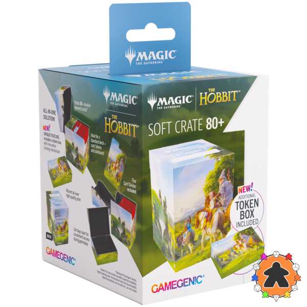 Gamegenic - MTG The Hobbit - Soft Crate 80+ – Leaving Hobbiton / Troop of Ponies