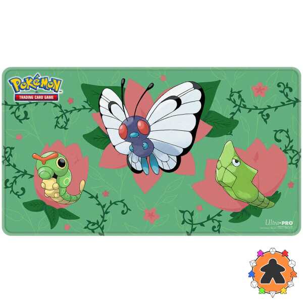 Pokémon – Ultra PRO – Tapis de Jeu Chenipan, Chrysacier et Papilusion