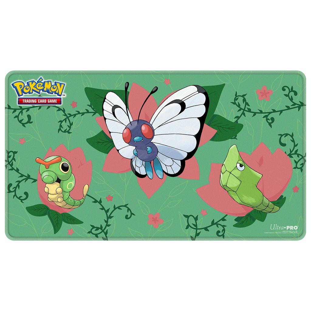 Pokémon – Ultra PRO – Tapis de Jeu Chenipan, Chrysacier et Papilusion