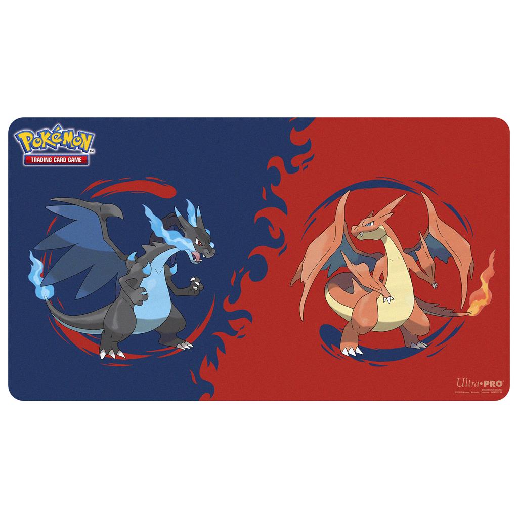 Pokémon – Ultra PRO – Tapis de Jeu Méga-Dracaufeu X et Méga-Dracaufeu Y