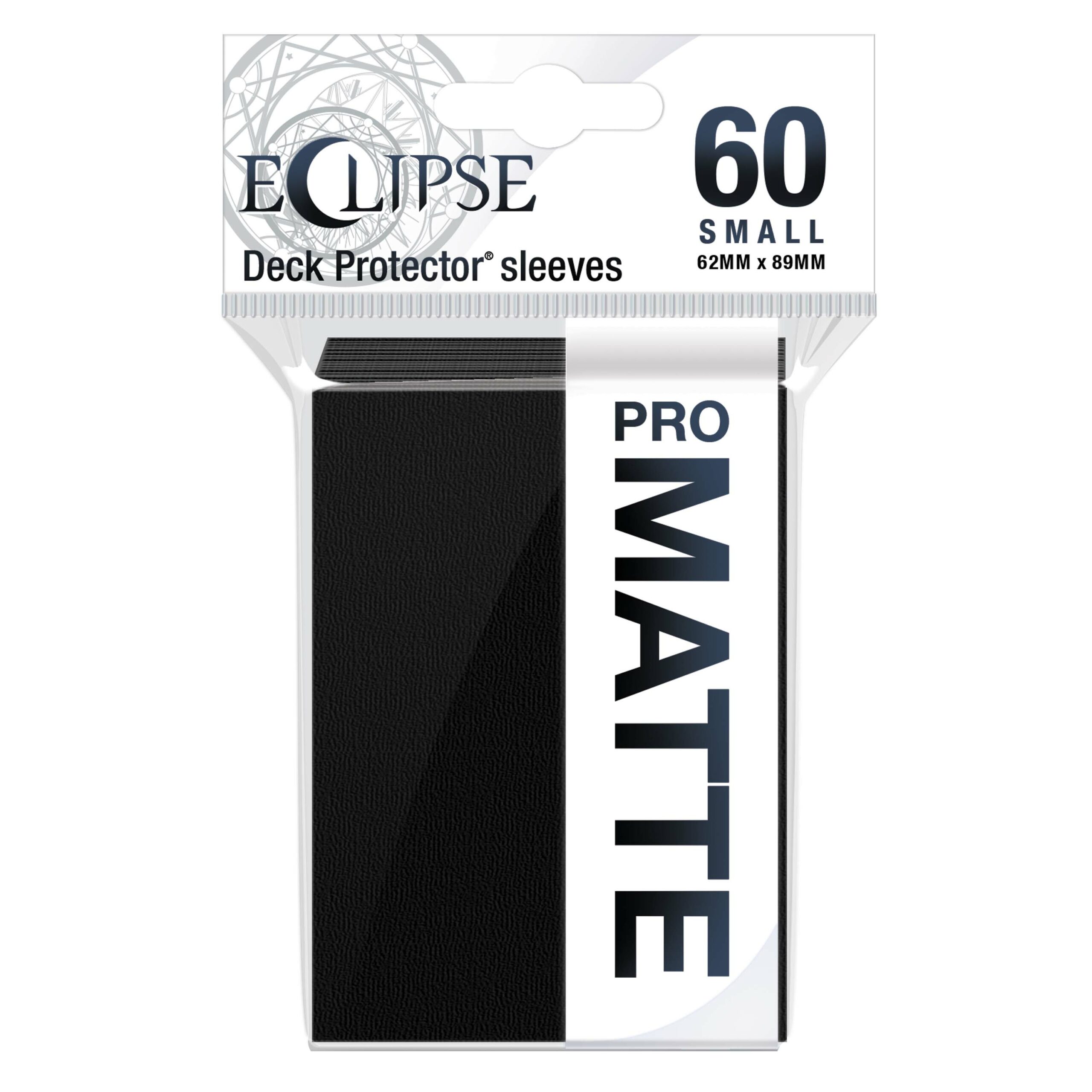 Ultra Pro - Eclipse Matte - 60 Sleeves Small - Jet Black (Noir)