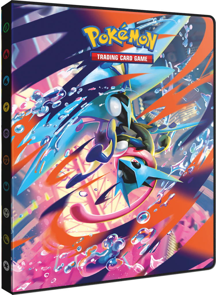 Ultra Pro - Pokémon - Portfolio 9 pochettes - Méga-Amphinobi & Méga-Némélios (Chaos Ascendant - ME04)
