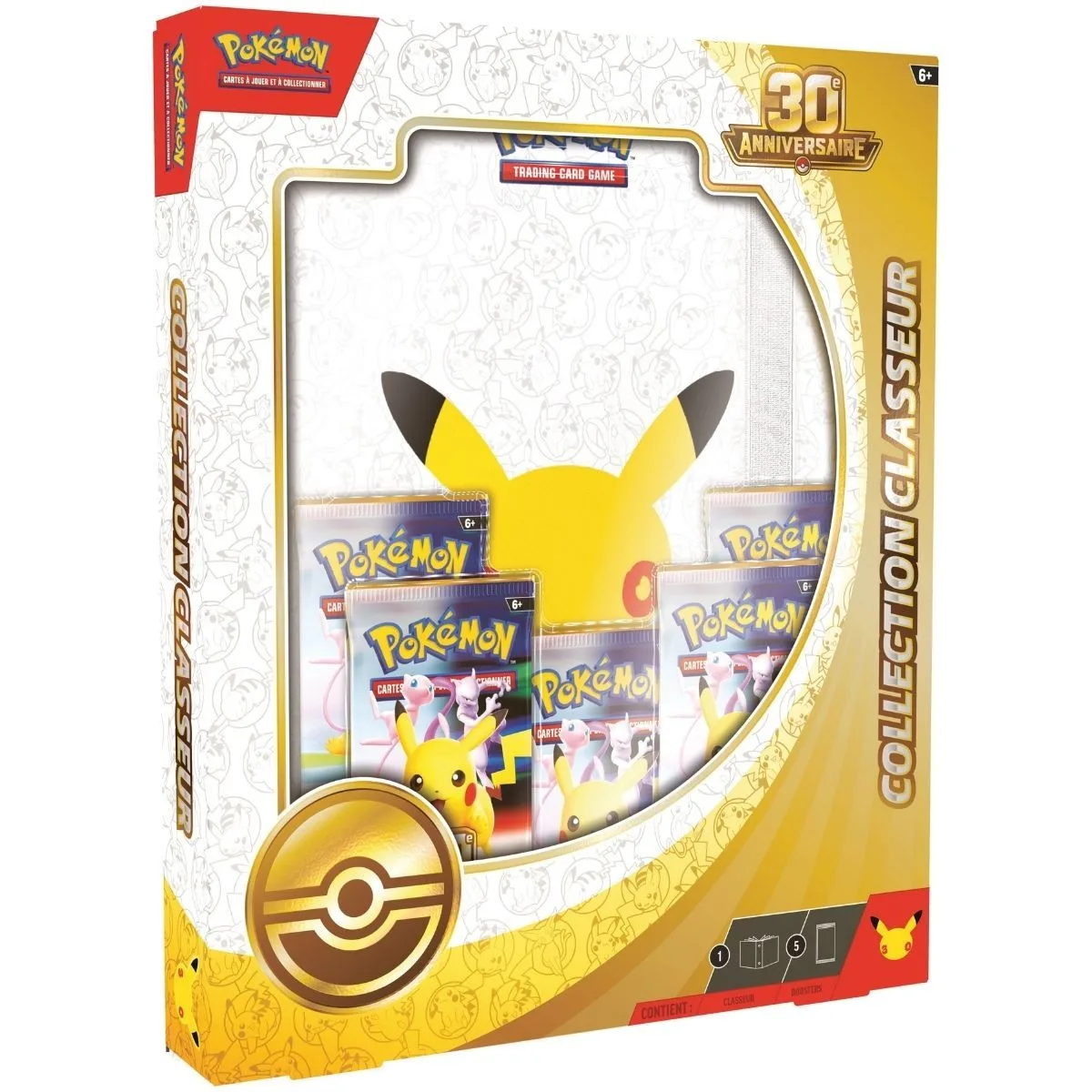 Pokémon – 30e Anniversaire – Portfolio (5 boosters - FR)
