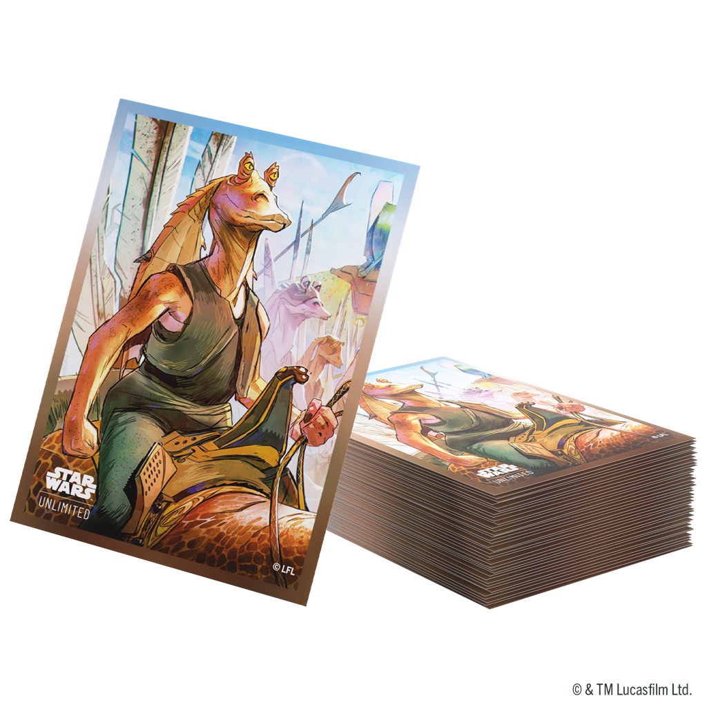 Star Wars Unlimited – Premium Art Sleeves – Jar Jar Binks