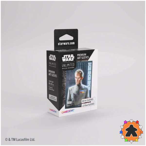 Gamegenic - Star Wars Unlimited - Premium Art Sleeves - Grand Moff Tarkin - 80+2 protège-cartes