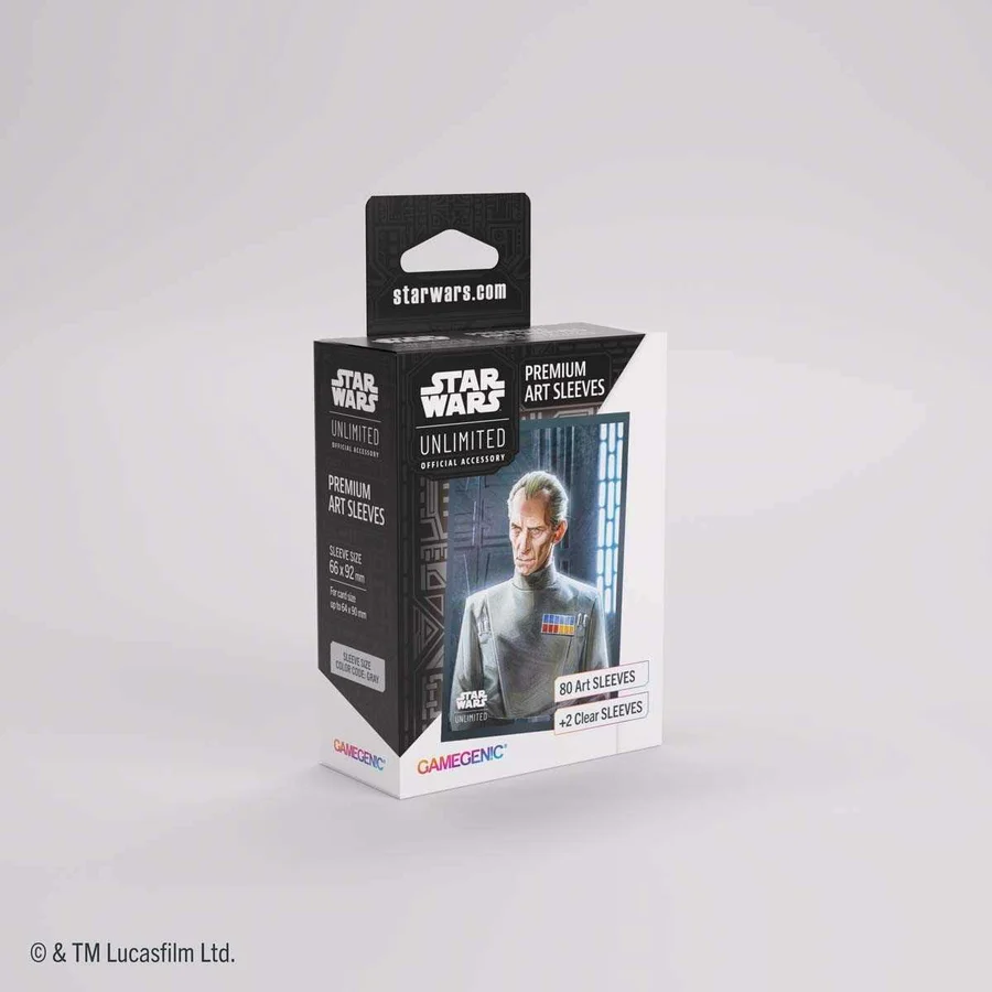 Gamegenic - Star Wars Unlimited - Premium Art Sleeves - Grand Moff Tarkin - 80+2 protège-cartes
