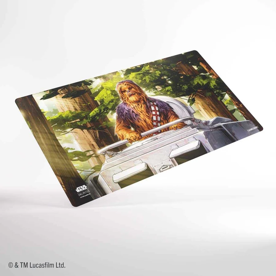 Gamegenic - Star Wars Unlimited - Game Mat - Chewbacca - Tapis de jeu (61x35 cm - Playmat)