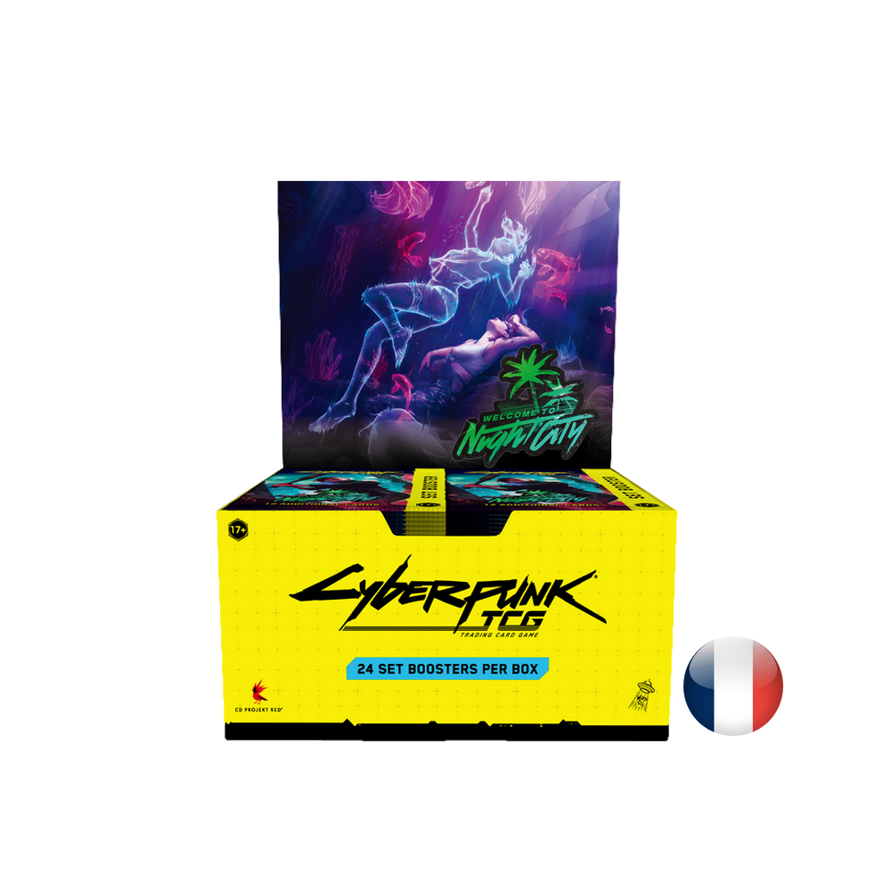 Cyberpunk TCG - Welcome to Night City - Boite de 24 Boosters (Display - FR)