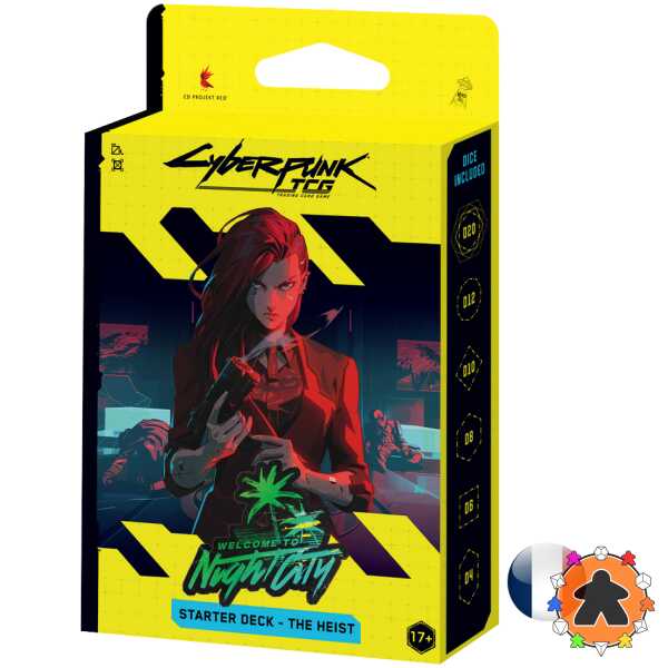 Cyberpunk TCG - Welcome to Night City - Starter Deck - The Heist (FR)