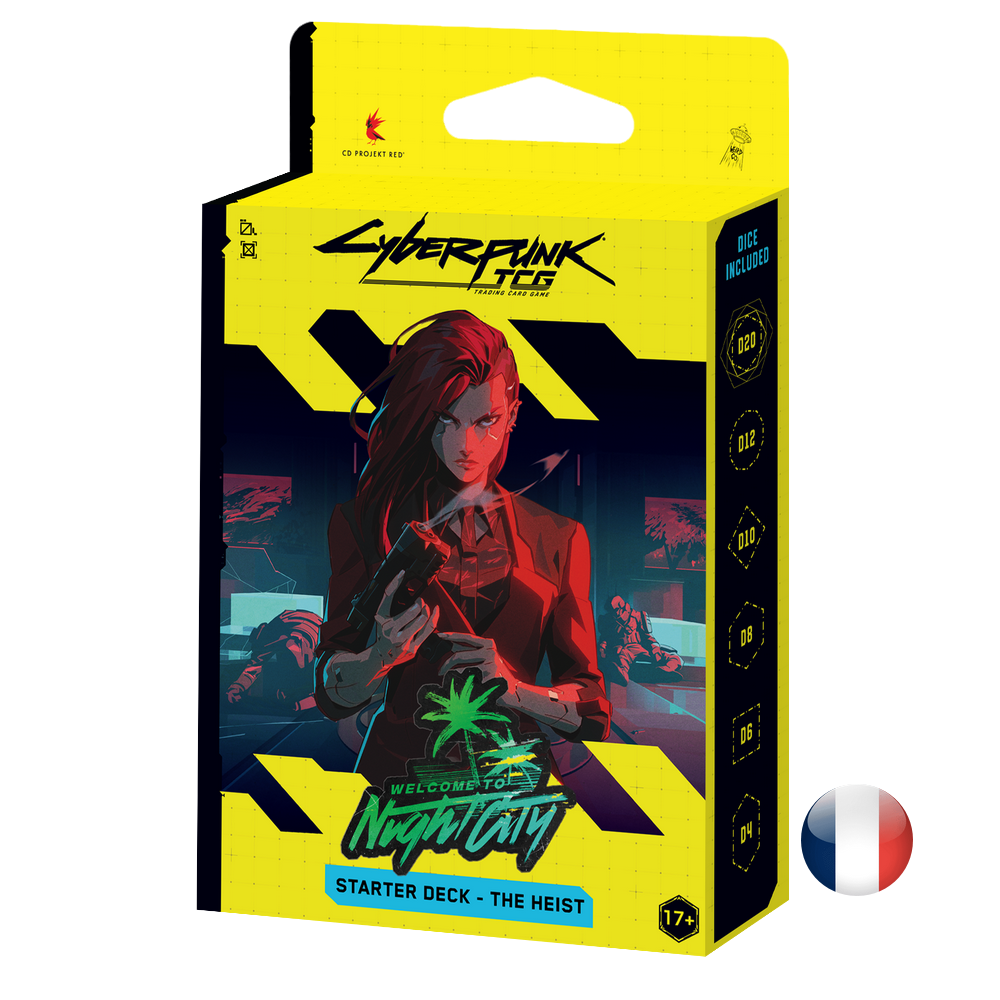 Cyberpunk TCG - Welcome to Night City - Starter Deck - The Heist (FR)