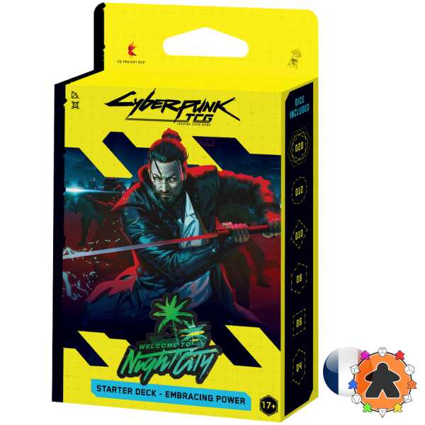 Cyberpunk TCG - Welcome to Night City - Starter Deck - Embracing Power (FR)