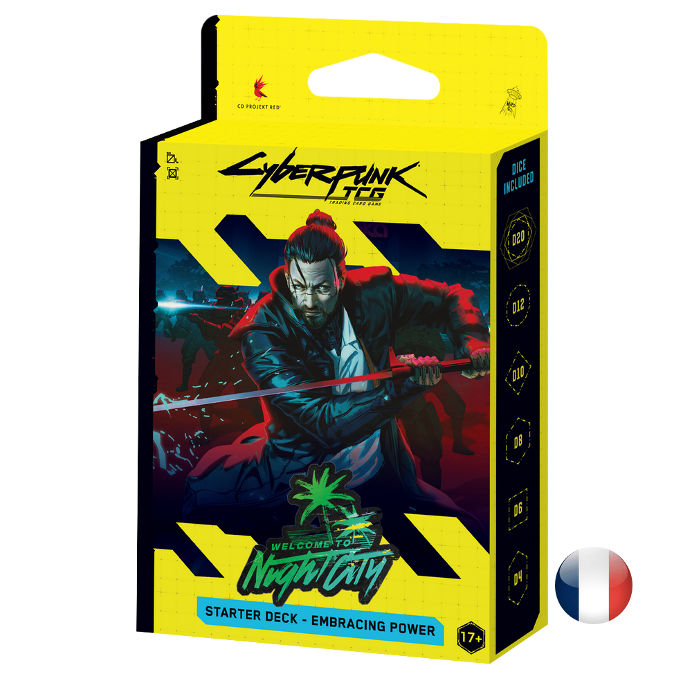 Cyberpunk TCG - Welcome to Night City - Starter Deck - Embracing Power (FR)
