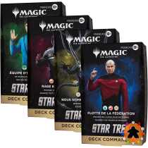 MTG - Star Trek - Lot de 4 decks commander différents (FR)