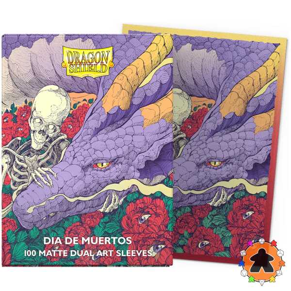 DRAGON SHIELD - 100 Protège-cartes Standard - MATTE DUAL ART - Día de Muertos 2026