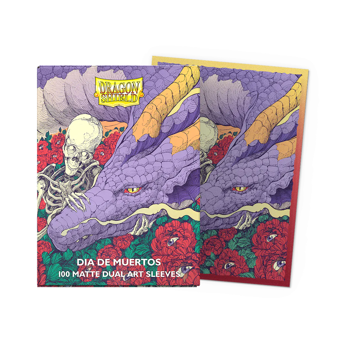 DRAGON SHIELD - 100 Protège-cartes Standard - MATTE DUAL ART - Día de Muertos 2026