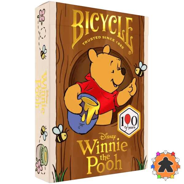 Bicycle - Disney Winnie l'Ourson - Jeu de 54 cartes