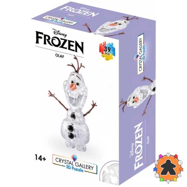 Crystal Gallery Disney - Puzzle 3D 39 pièces - Olaf