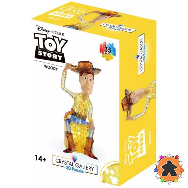 Crystal Gallery Disney - Puzzle 3D 35 pièces - Woody