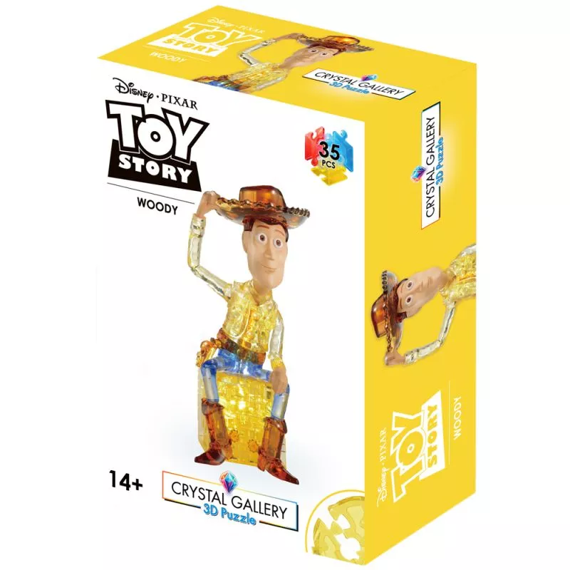 Crystal Gallery Disney - Puzzle 3D 35 pièces - Woody