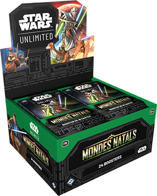 Star Wars Unlimited (SWU) – Mondes Natals – Boîte de 24 Boosters (Display - FR)