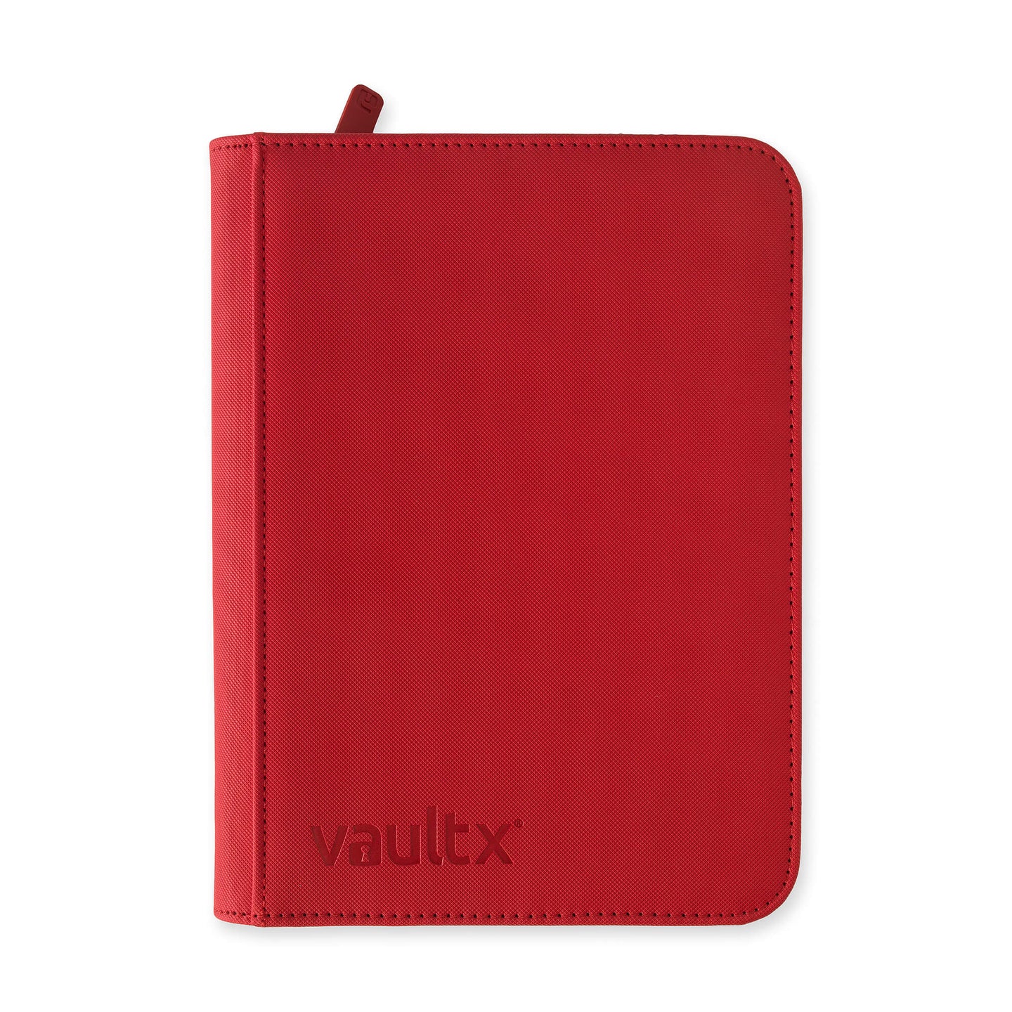 Vault X - Exo-Tec Zip Binder 4-Pocket - Rouge Feu (160 cartes)