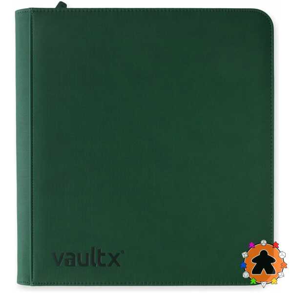 Vault X - Exo-Tec Zip Binder 12-Pocket - Vert Forêt (480 cartes)