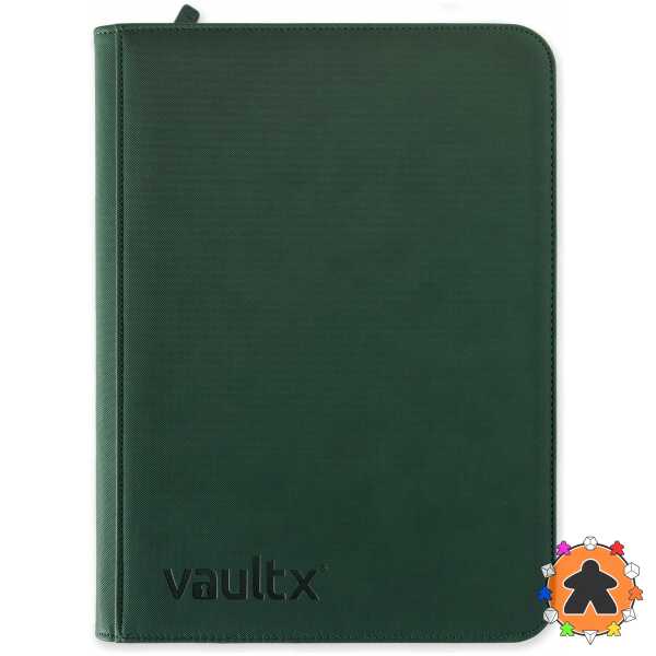 Vault X - Exo-Tec Zip Binder 9-Pocket - Vert Forêt (360 cartes)
