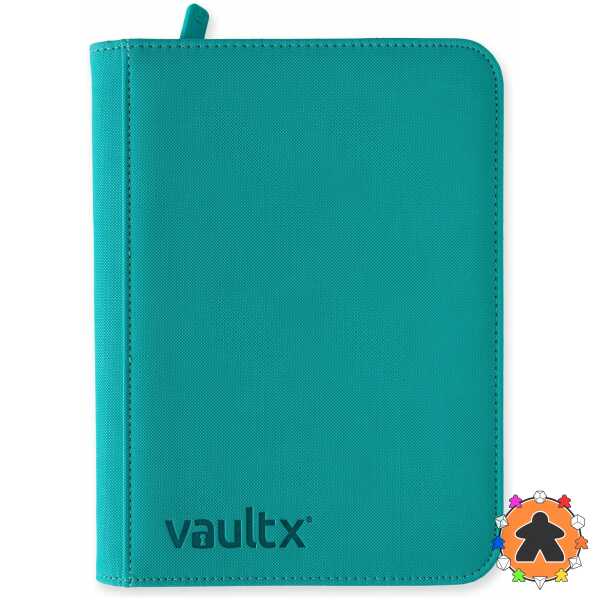 Vault X - Exo-Tec Zip Binder 4-Pocket - Bleu Océan (160 cartes)