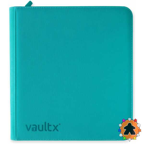 Vault X - Exo-Tec Zip Binder XL 12-Pocket - Bleu Océan (624 cartes)