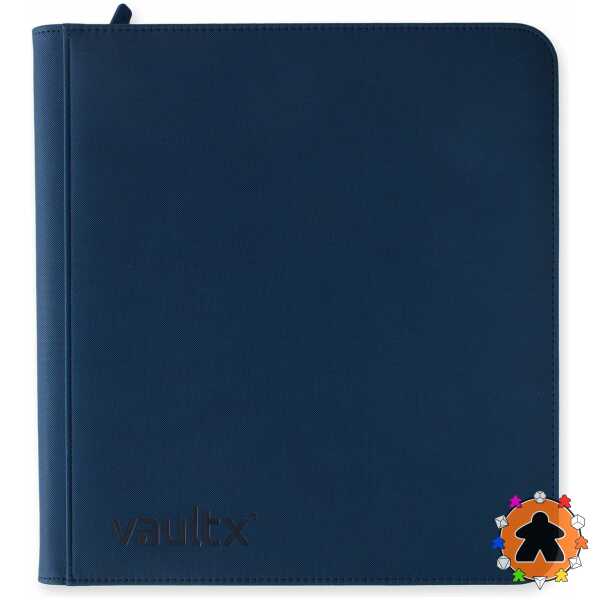 Vault X - Exo-Tec Zip Binder 12-Pocket - Bleu Royal (480 cartes)