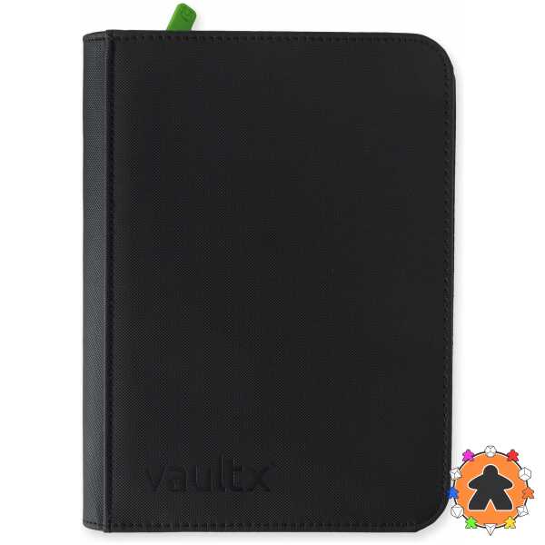 Vault X - Exo-Tec Zip Binder 4-Pocket - Noir Signature (160 cartes)
