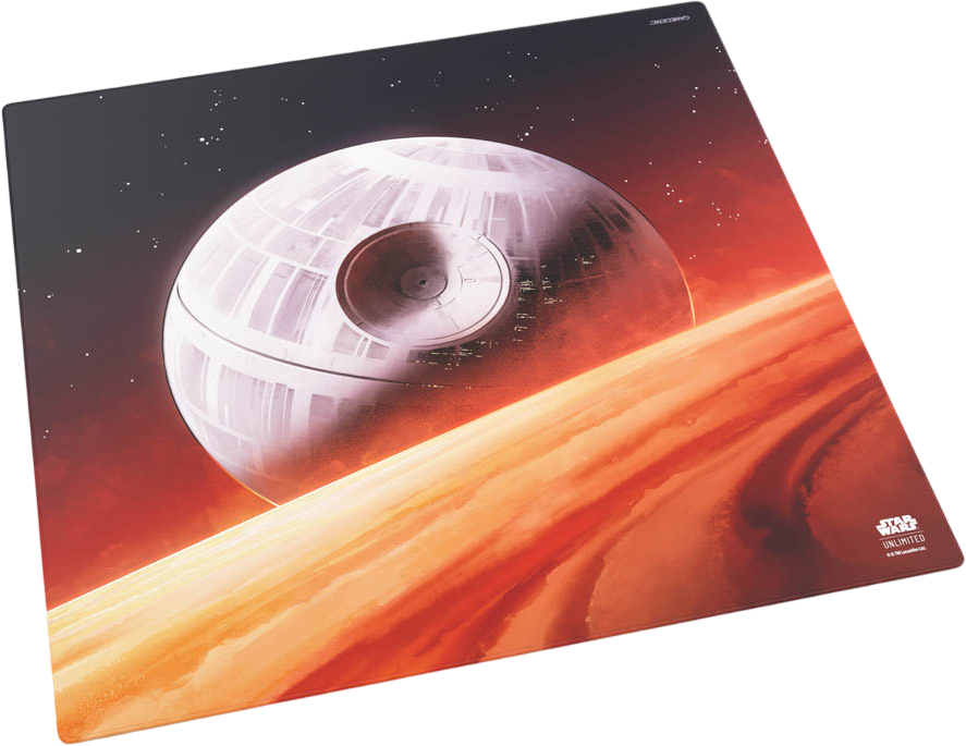 Gamegenic - Star Wars Unlimited - Game Mat XL - The Death Star - Tapis de jeu (70x70 cm - Playmat)