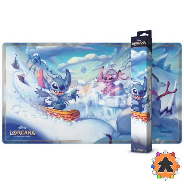 Lorcana - Hyperia City - Tapis de jeu Stitch & Angel (Playmat)