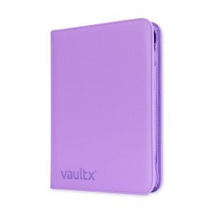 Vault X – Exo-Tec Zip Binder 9-Pocket – Just Purple