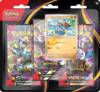Pokémon - Nuit Noire (ME05) - Tripack (Pack de 3 boosters - FR)