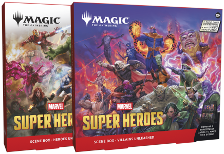 Marvel Super Heroes - Boite scénique - Lot des 2 Scènes
