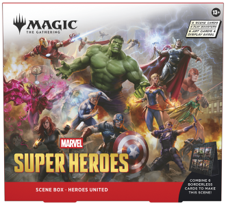 Marvel Super Heroes - Boite scénique - Heroes United
