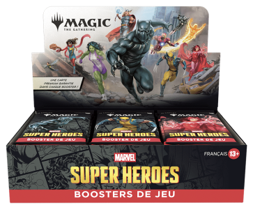 Marvel Super Heroes - Boite de 30 boosters de jeu