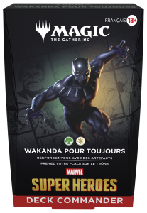 MTG - Marvel Super Heroes - Deck Commander - Wakanda pour Toujours