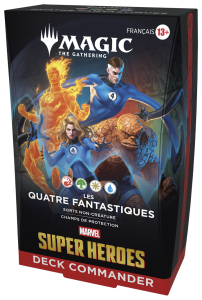 MTG - Marvel Super Heroes - Deck Commander - Les Quatres Fantastiques